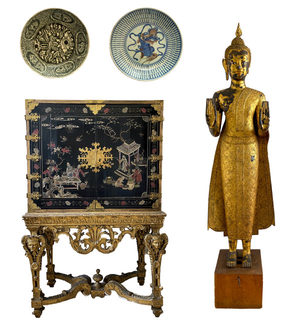 Ankauf asiatische Objekte aus Keramik, Holz, Sandstein, Silber, Jade und Marmor in Bad Ems